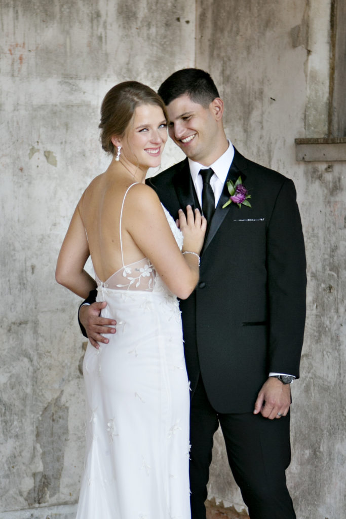 Bride and groom at Excelsior